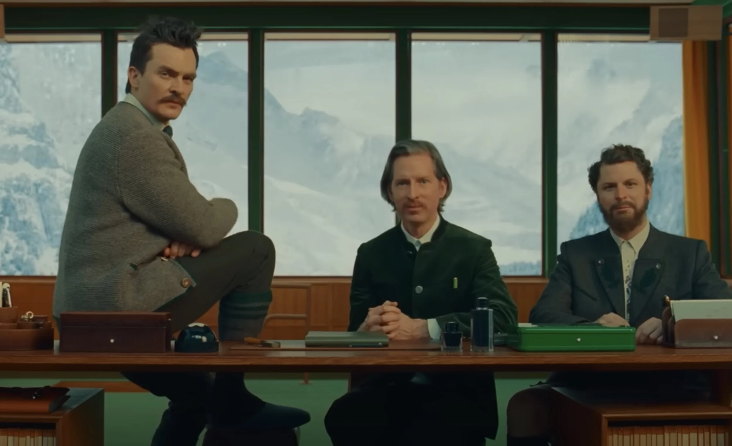 Wes Anderson heads (literally) in New Montblanc Short Shot from Darius Khondji